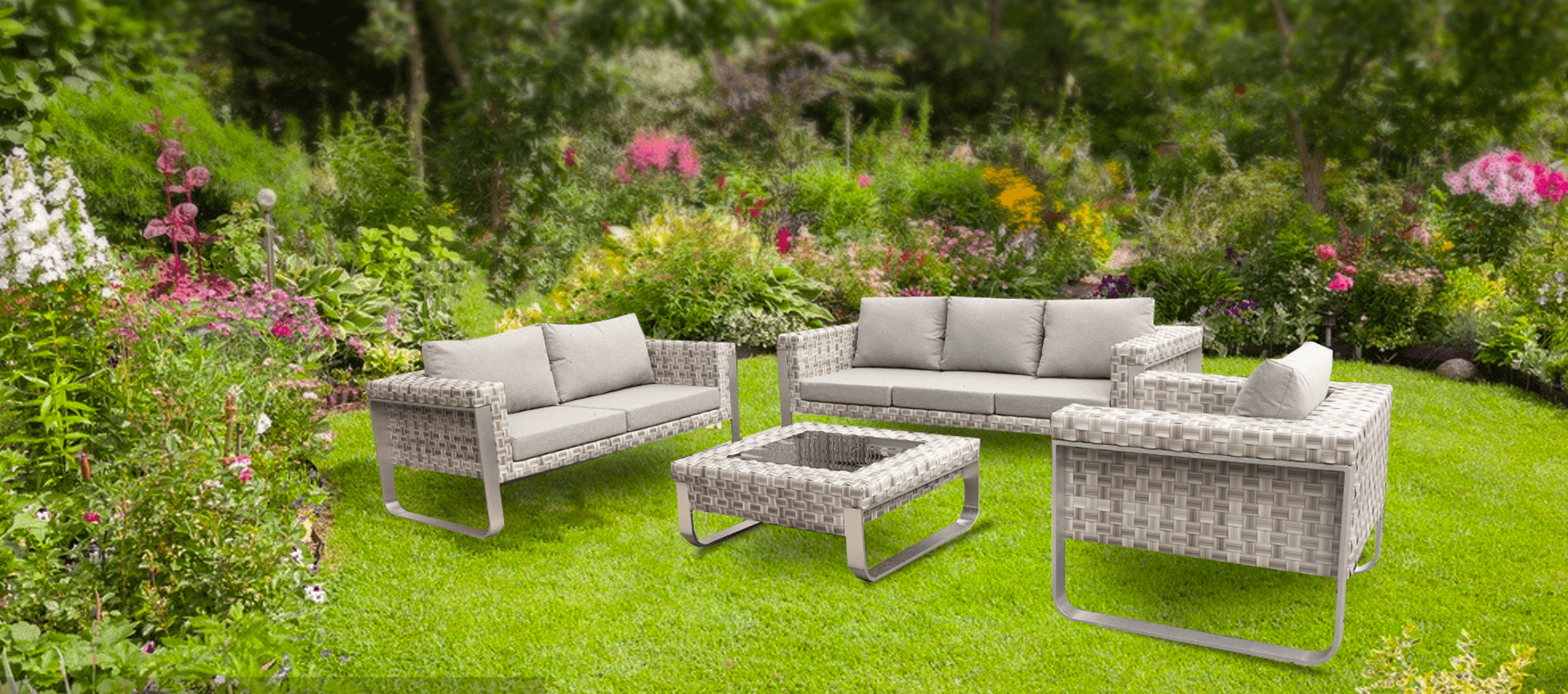 4 Seater Villa Outdoor Sofa